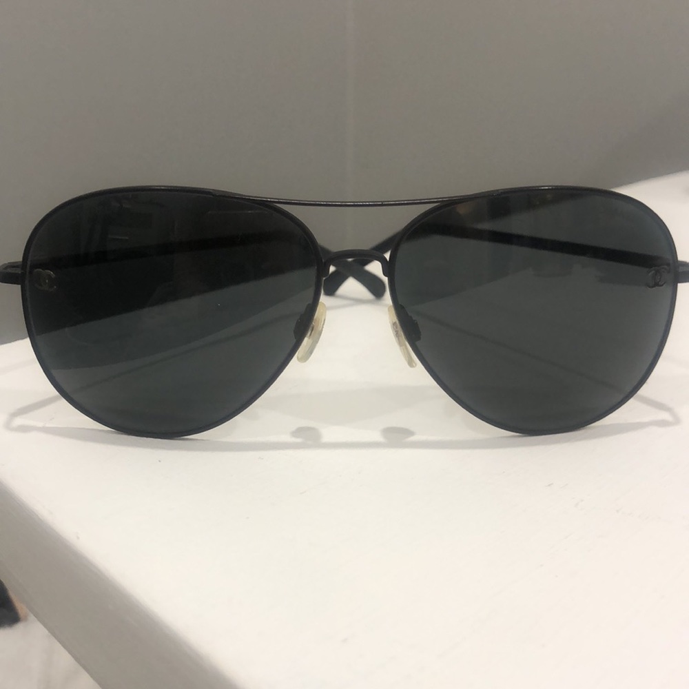Chanel pilot sunglasses